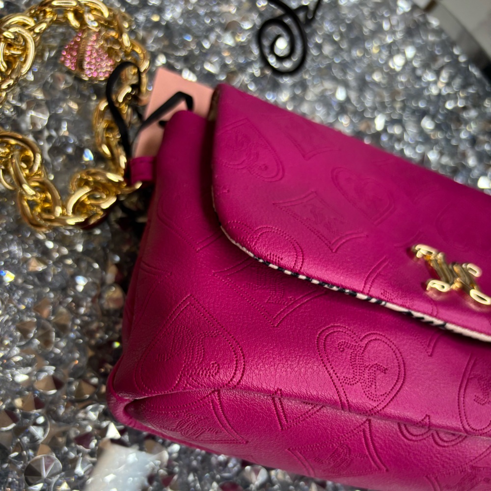Juicy Couture Raspberry Tart Mini Wristlet NWT - Picture 11 of 13
